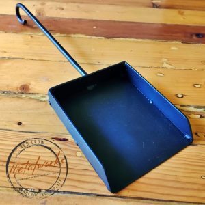 Handcrafted metal braai spade used for moving coals around the fire and cleaning your braai